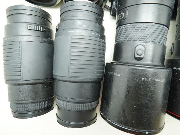 ★ミノルタ 純正AFレンズなど★AF ZOOM/TAMRON/SIGMA/ 等 計:29點まとめ【ジャンク品】31888