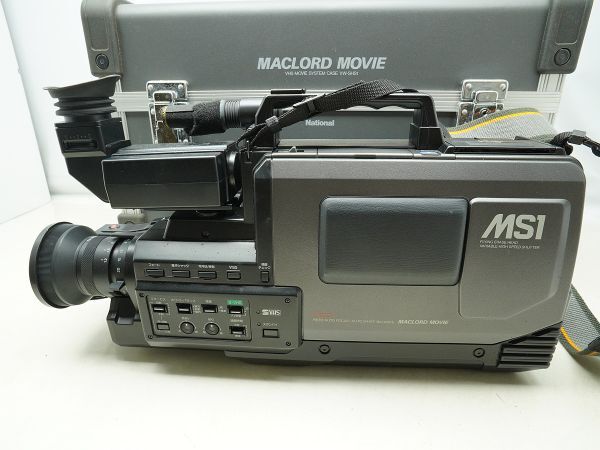 ☆NationalビデオカメラNV-MS1/ケース+付屬品など☆業(yè)務(wù)用/MACLORD/ハードケース【ジャンク品】31880