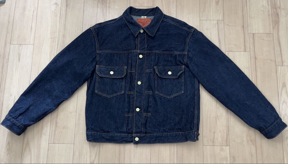 古著 フリーホイーラーズ 2nd デニムジャケット The Vanishing West 507xx 46 セカンドジージャン Tバック / Freewheelers