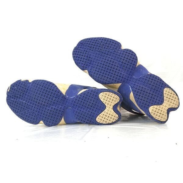 Reebok* Anne sa-10/ANSWER 10 PUMP/ спортивные туфли [US9.5/27.5/beige×Blue]sneakers/Shoes/trainers*cWB84-9