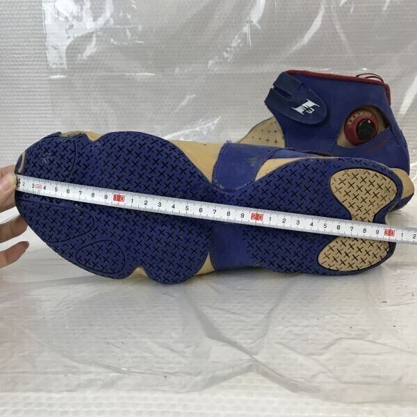 Reebok* Anne sa-10/ANSWER 10 PUMP/ спортивные туфли [US9.5/27.5/beige×Blue]sneakers/Shoes/trainers*cWB84-9