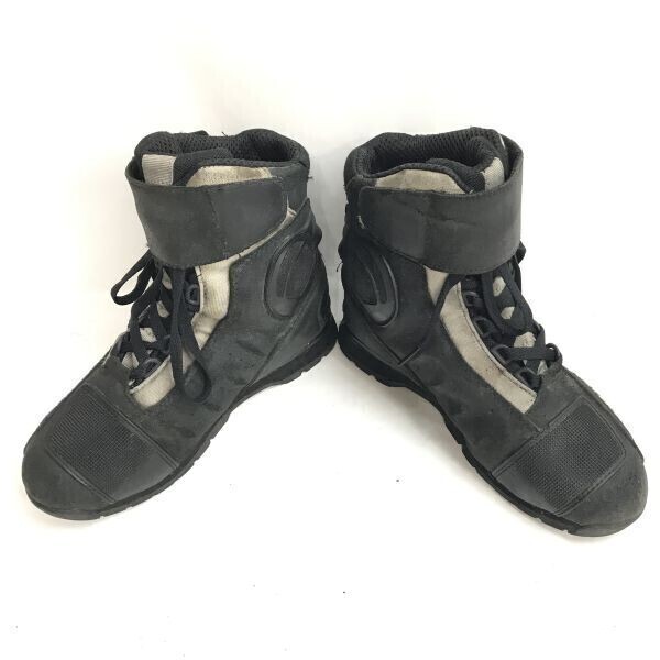 FLM by POLO/ポロ☆プロテクター付/ライディング/ショート丈バイクブーツ【24.0-24.5/黒】オンロード/オフロード/Boots/shoes◇bWB115-3_画像10