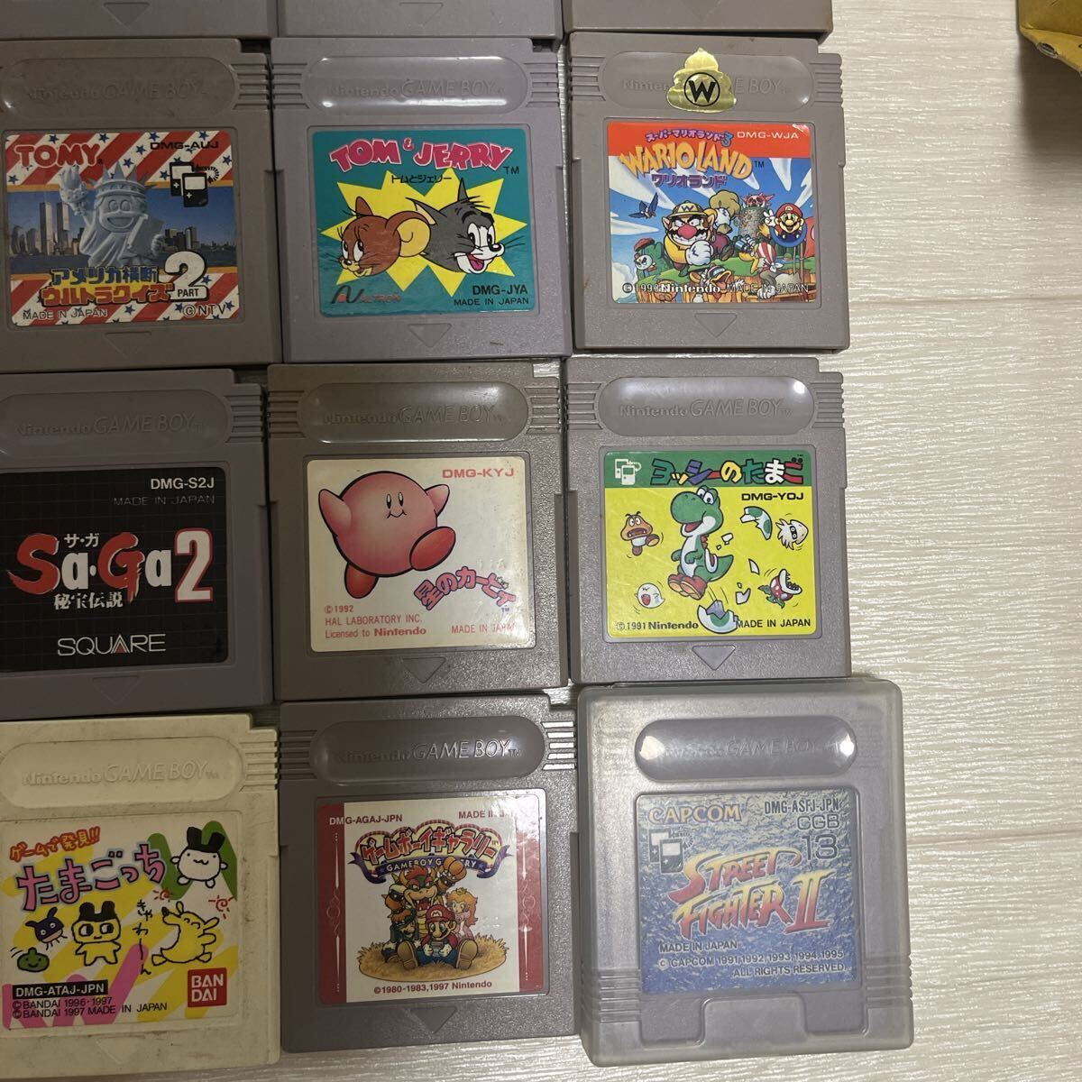 ゲームボーイ ソフト　まとめ売り　27本セット　 GB カセット　 ゲームボーイカラー　 Nintendo 大量　 GBC 