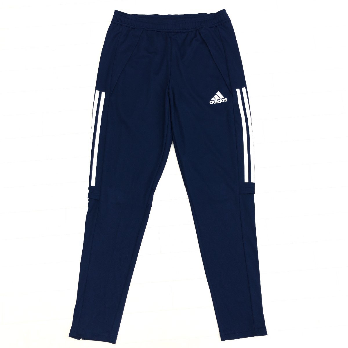 美品 adidas アディダス AEROREADY 定価6,589円 CONDIVO20 ジャージ トレーニングパンツ L 濃紺 プラクティスパンツ サッカー フットサル