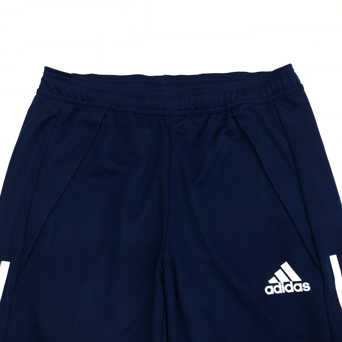 美品 adidas アディダス AEROREADY 定価6,589円 CONDIVO20 ジャージ トレーニングパンツ L 濃紺 プラクティスパンツ サッカー フットサル