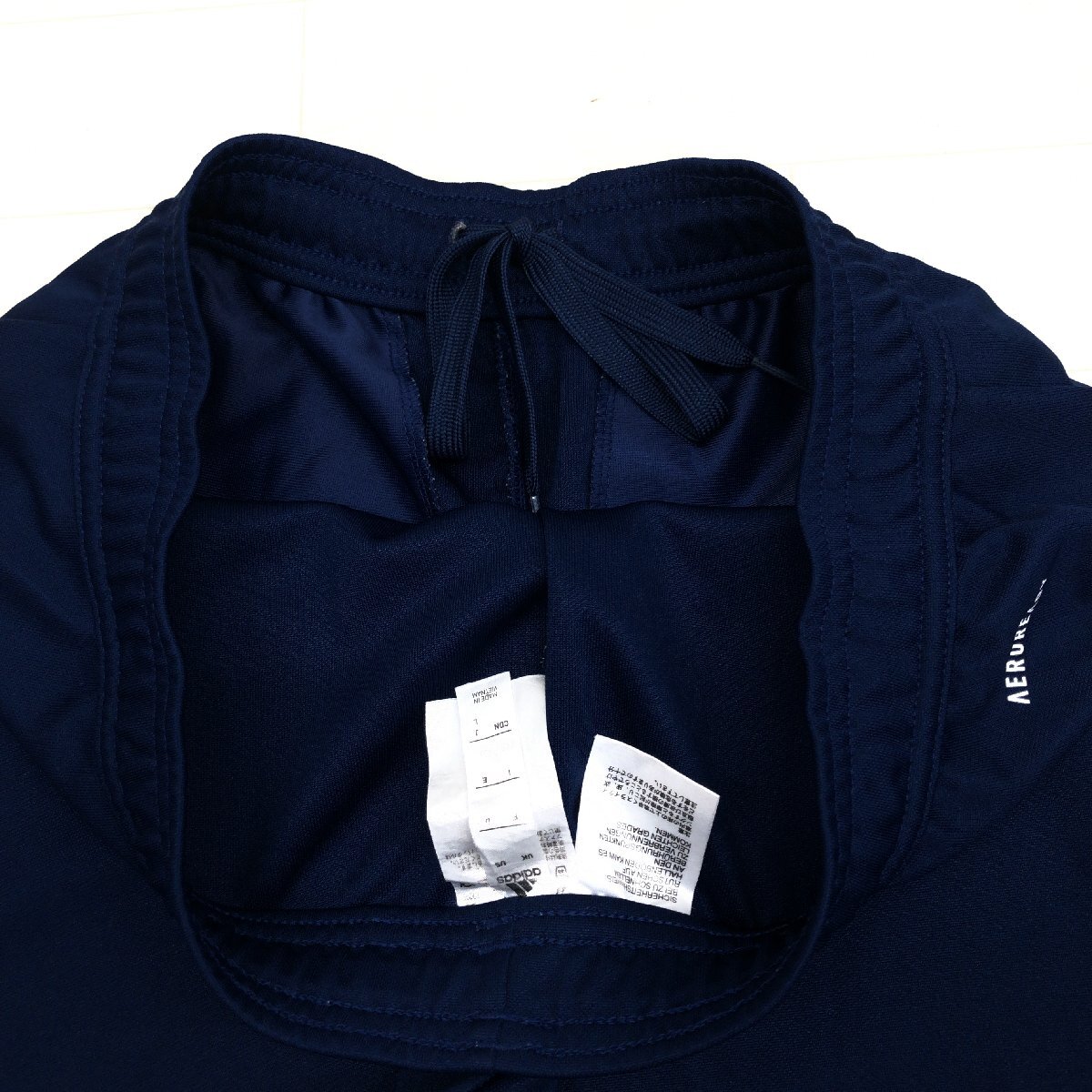 美品 adidas アディダス AEROREADY 定価6,589円 CONDIVO20 ジャージ トレーニングパンツ L 濃紺 プラクティスパンツ サッカー フットサル