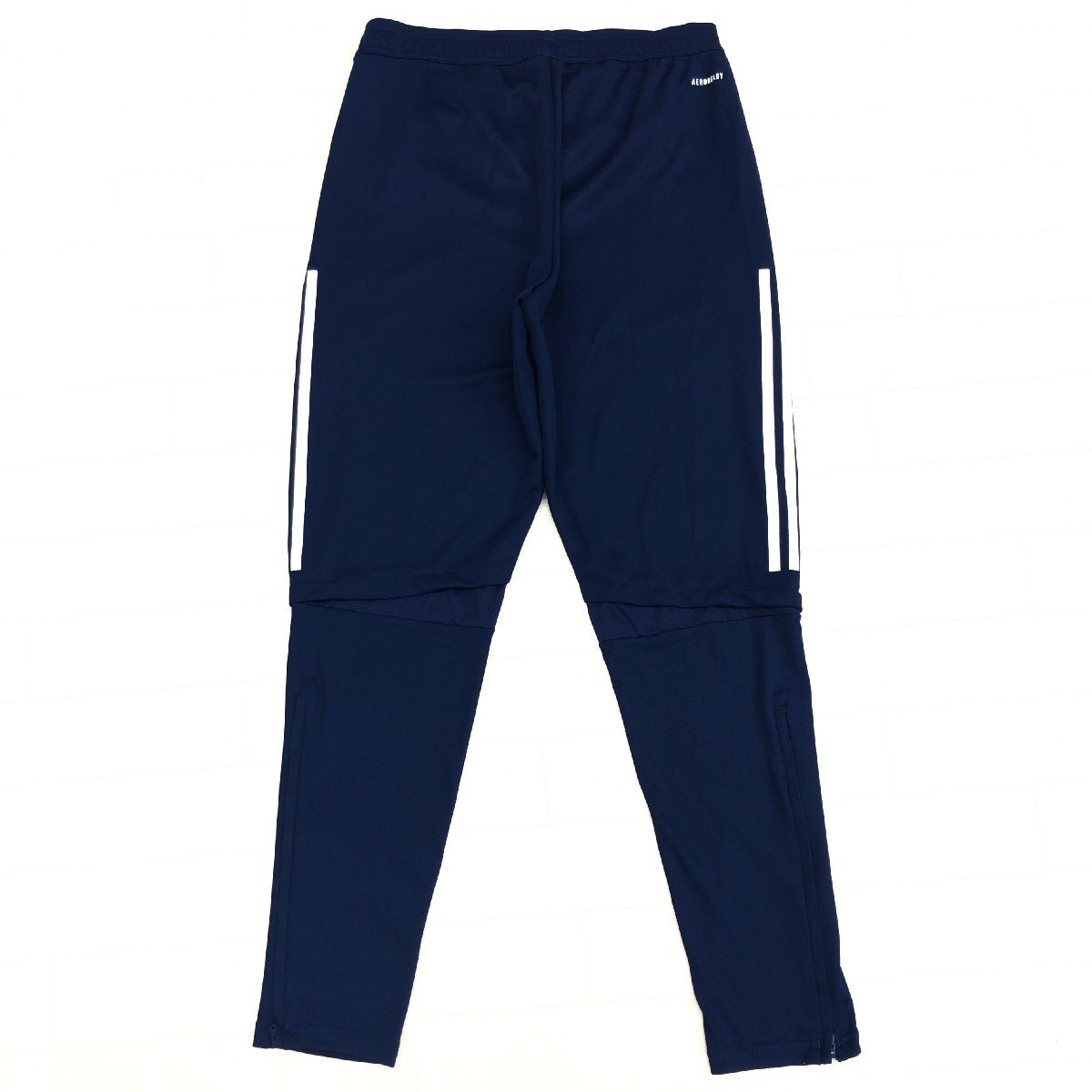 美品 adidas アディダス AEROREADY 定価6,589円 CONDIVO20 ジャージ トレーニングパンツ L 濃紺 プラクティスパンツ サッカー フットサル