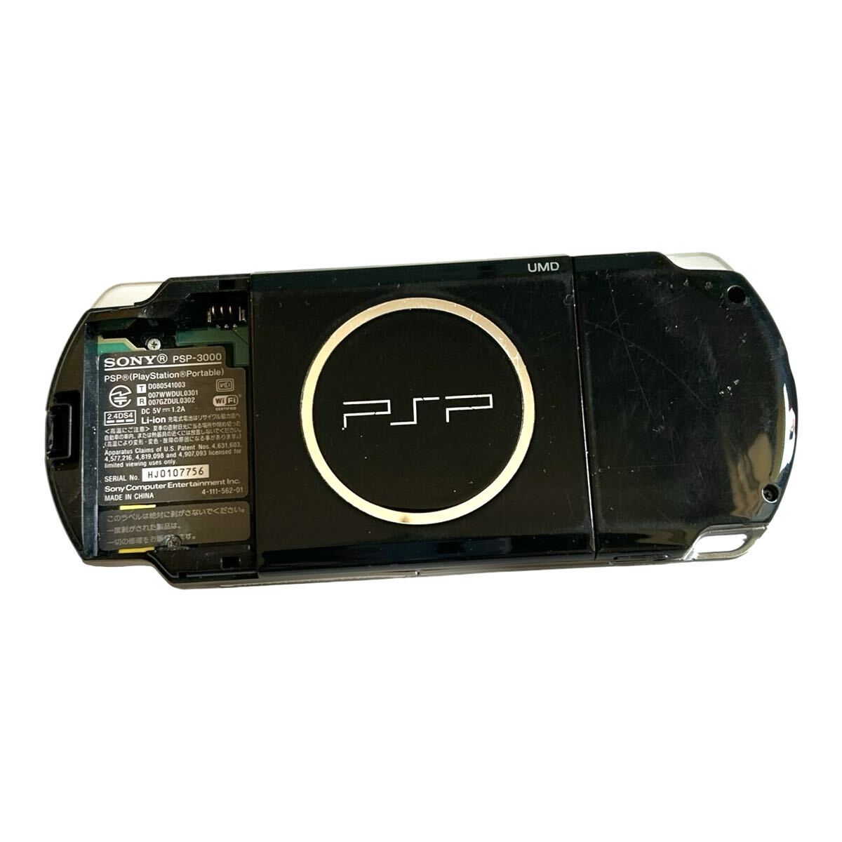 SONY ソニー PSP 3000 ブラック 黒 PlayStation Portable ゲーム機(jī) プレステ プレイステーションポータブル 本體 のみ ジャンク