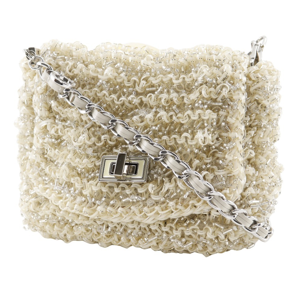 ANTEPRIMA アンテプリマ チェーンポシェット ワイヤーバッグ ショルダーバッグ ワイヤーコード レディース【I180125138】中古_画像2