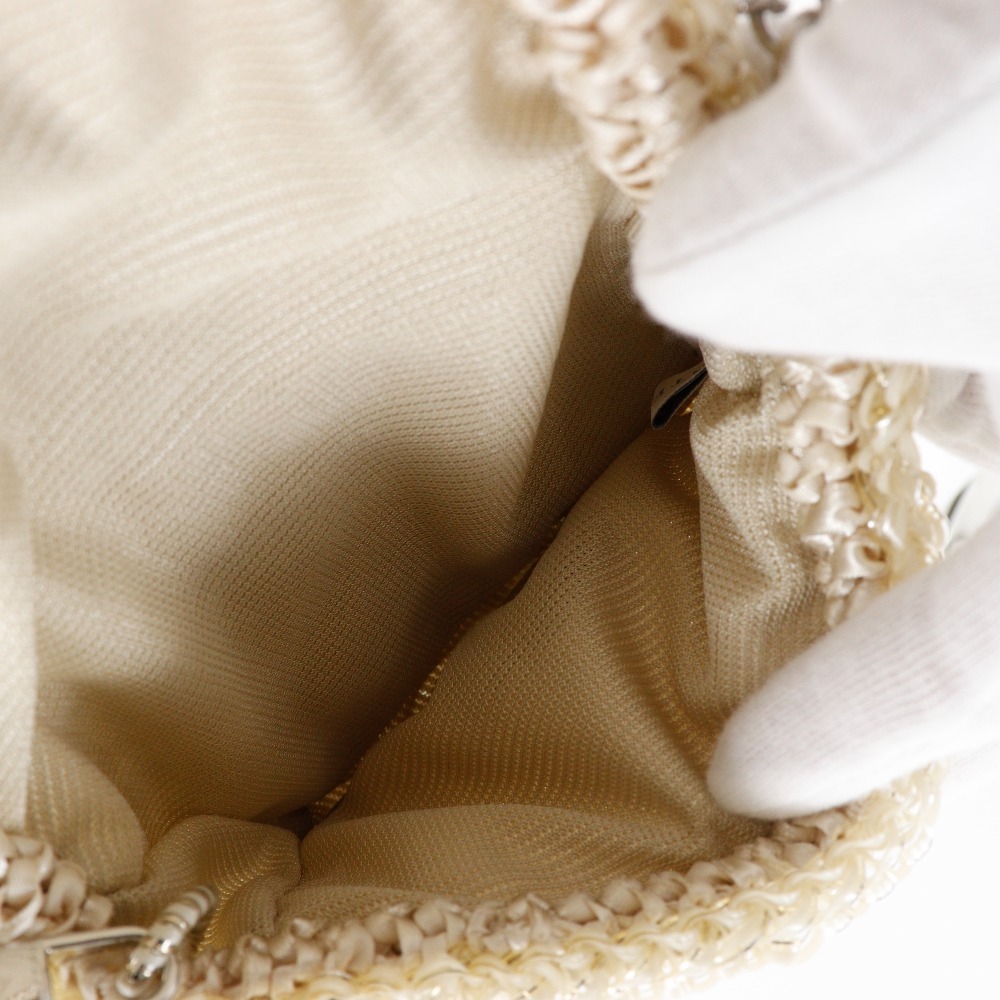 ANTEPRIMA アンテプリマ チェーンポシェット ワイヤーバッグ ショルダーバッグ ワイヤーコード レディース【I180125138】中古_画像6