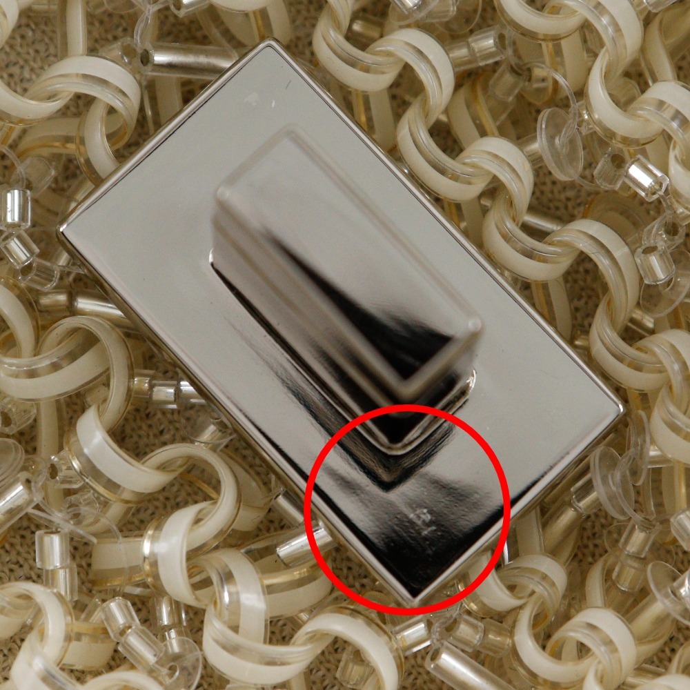 ANTEPRIMA アンテプリマ チェーンポシェット ワイヤーバッグ ショルダーバッグ ワイヤーコード レディース【I180125138】中古_画像9