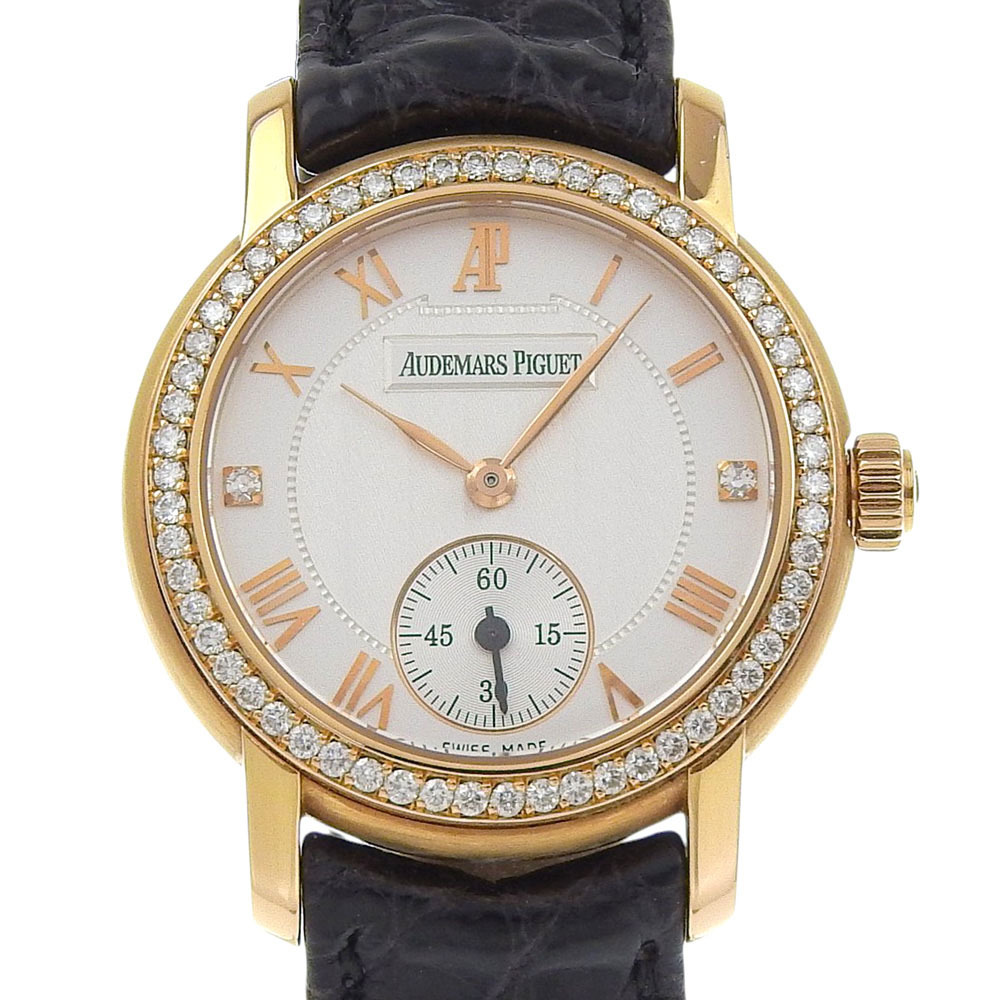 AUDEMARS PIGUET オーデマ・ピゲ ジュールオーデマ cal.3090 77213OR.Z.0001CR.01 腕時計 K18PG×ダイヤモンド 手巻き【H172625611】中古_画像1