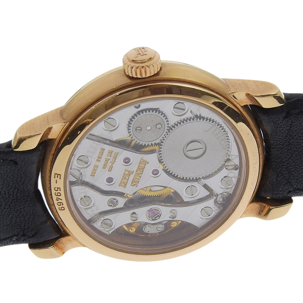 AUDEMARS PIGUET オーデマ・ピゲ ジュールオーデマ cal.3090 77213OR.Z.0001CR.01 腕時計 K18PG×ダイヤモンド 手巻き【H172625611】中古_画像5