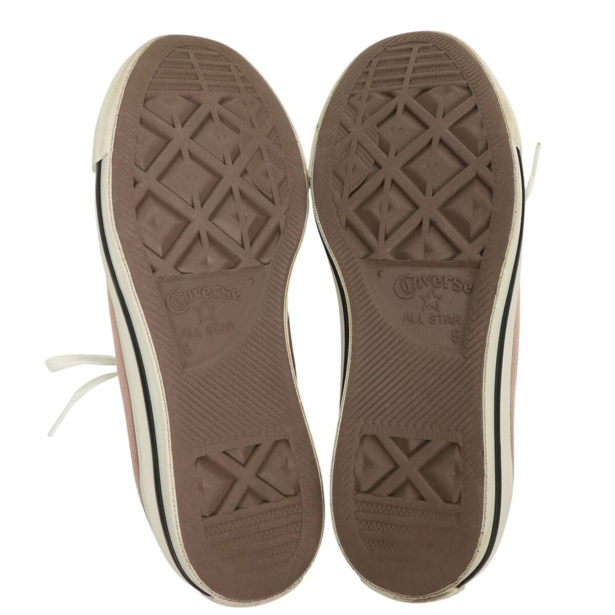 CONVERSE コンバース ALL STAR★ キャンバス ローカット スニーカー シューズ Sz.24cm レディース ピンク_画像5