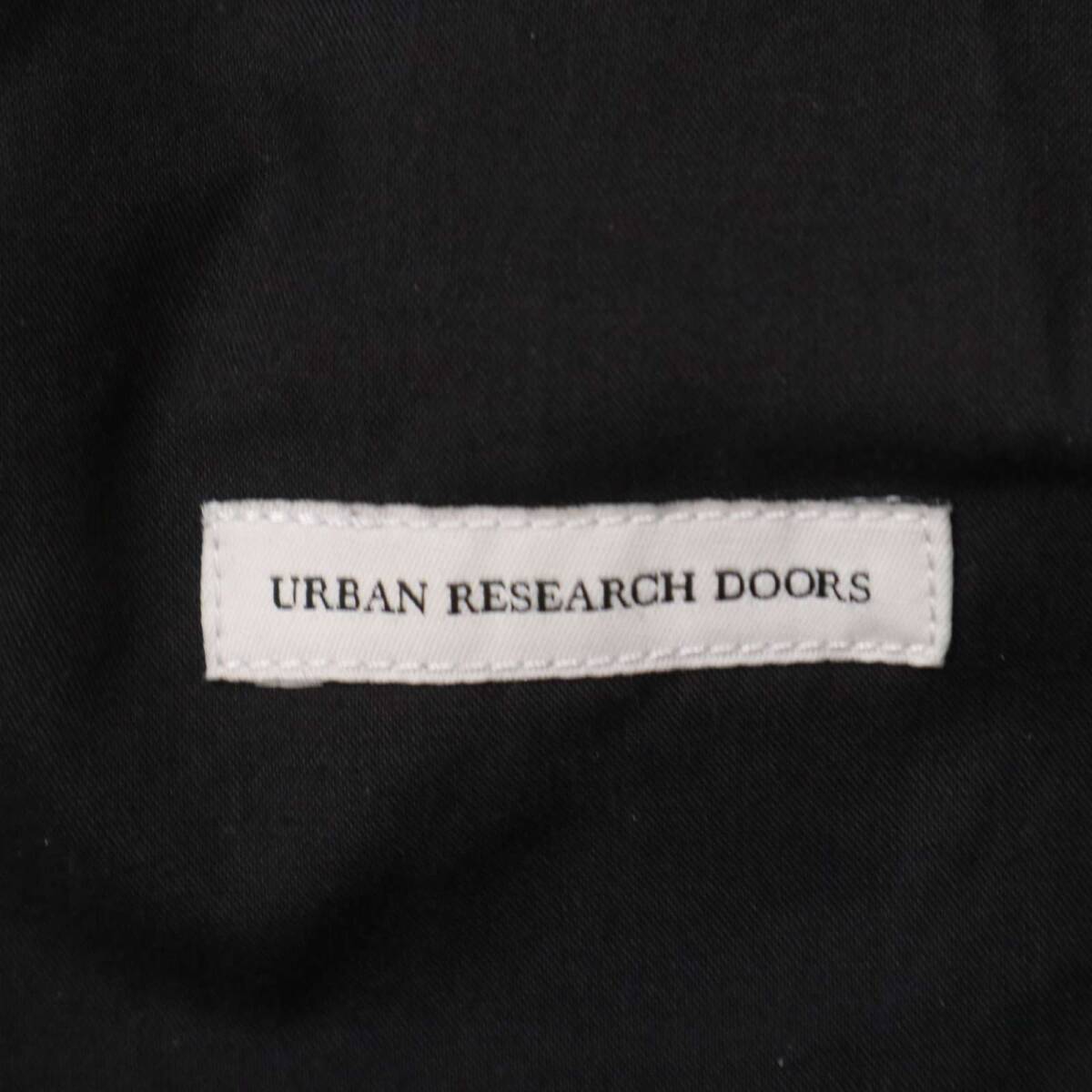 URBAN RESEARCH DOORS アーバンリサーチ 秋冬 ストレッチ 裏起毛★ テーパード パンツ Sz.M メンズ 黒_画像8