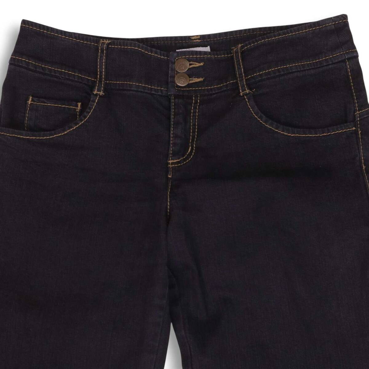 Jocomomola ホコモモラ シビラ 通年 ストレッチ★ デニム スキニー パンツ ジーンズ Sz.40 レディース_画像2