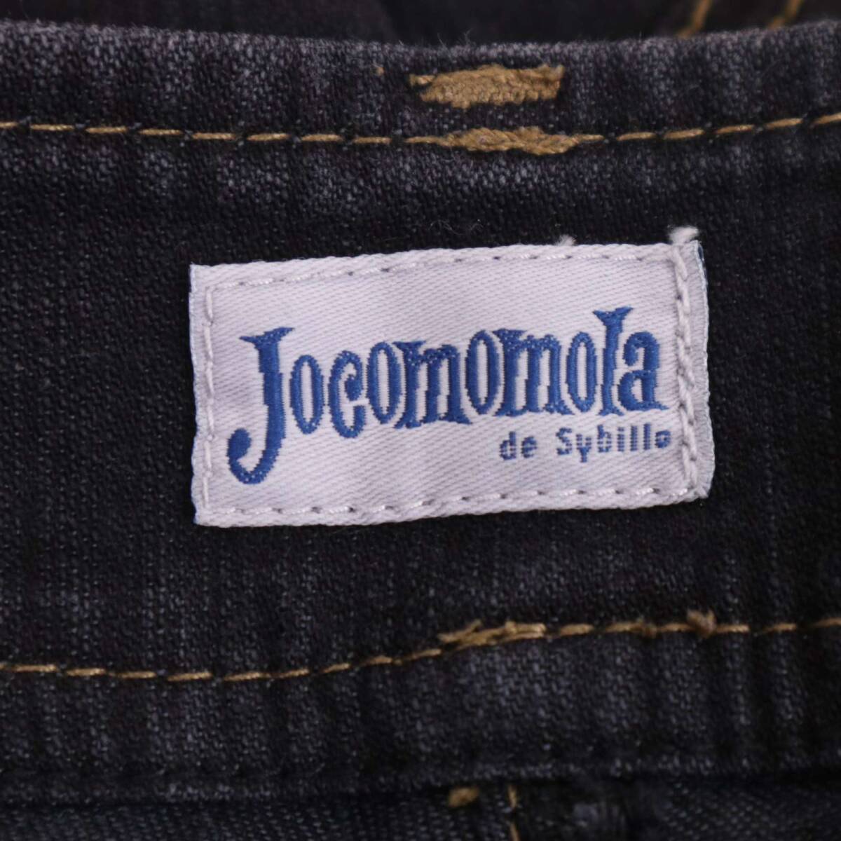 Jocomomola ホコモモラ シビラ 通年 ストレッチ★ デニム スキニー パンツ ジーンズ Sz.40 レディース_画像7