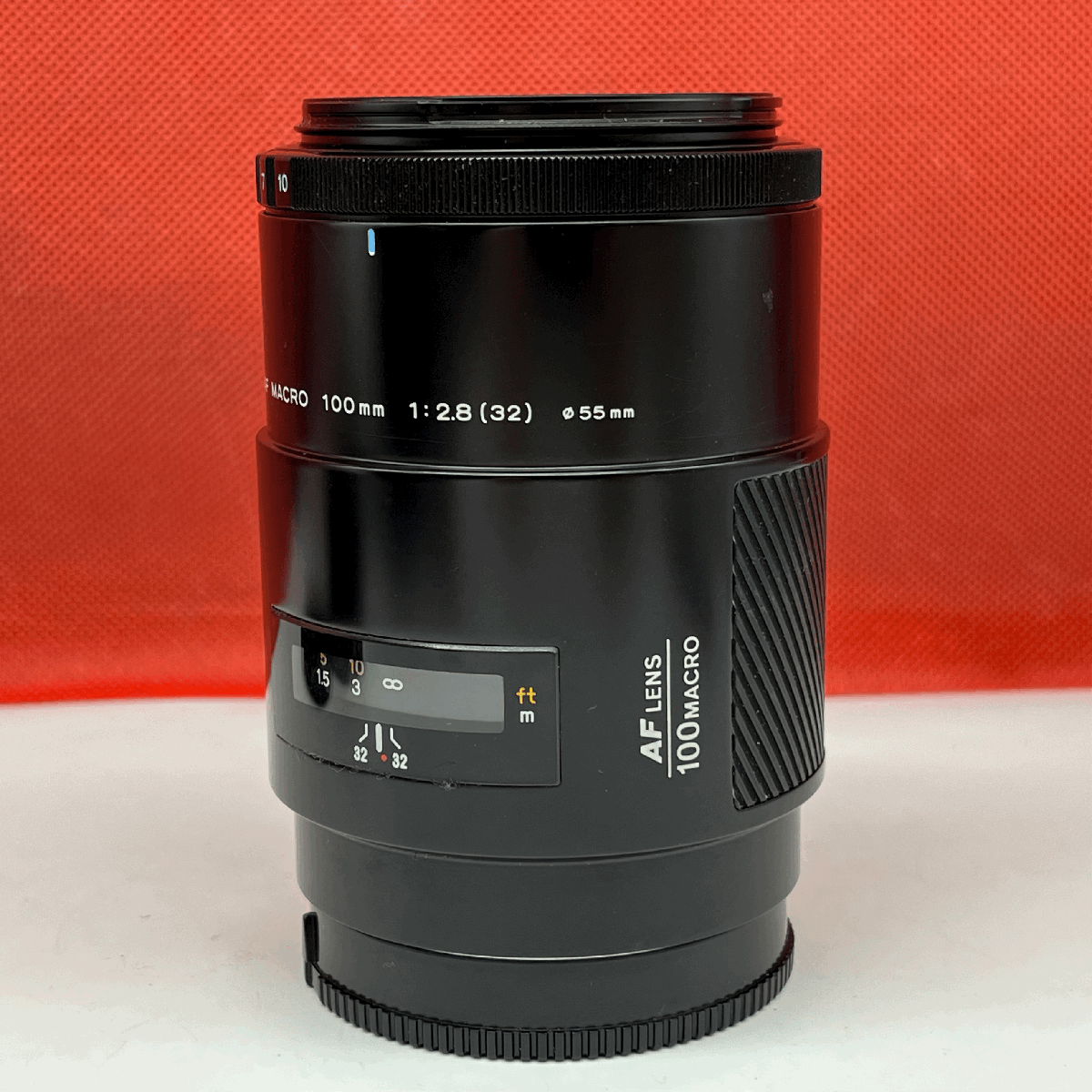 ☆06 MINOLTA AF MACRO 100mm F2.8 カメラ レンズ AF動作確認済 1円スタート ミノルタ