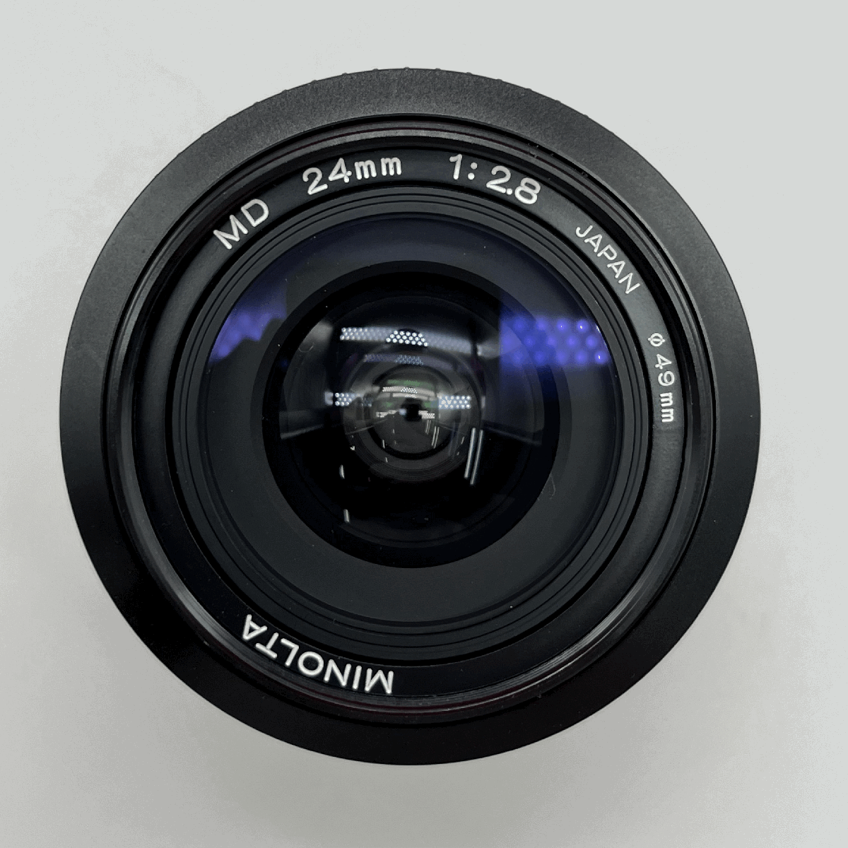 ☆07 MINOLTA MD 24mm F2.8 カメラ レンズ 1円スタート ミノルタ