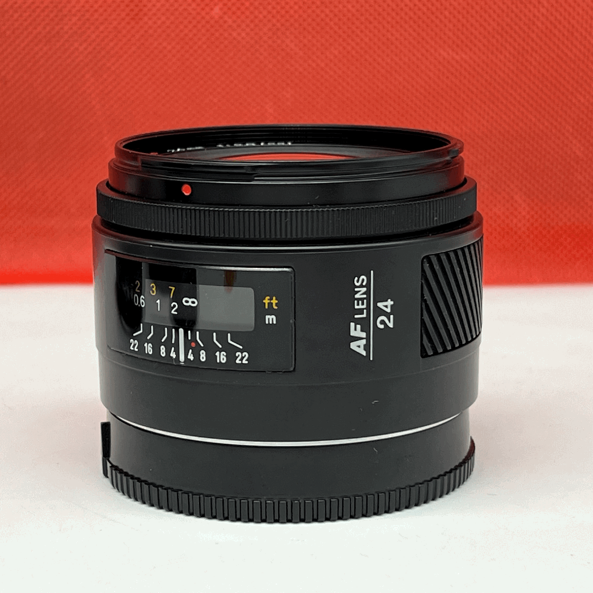 ☆11 MINOLTA AF 24mm F2.8 カメラ レンズ AF動作確認済 1円スタート ミノルタ