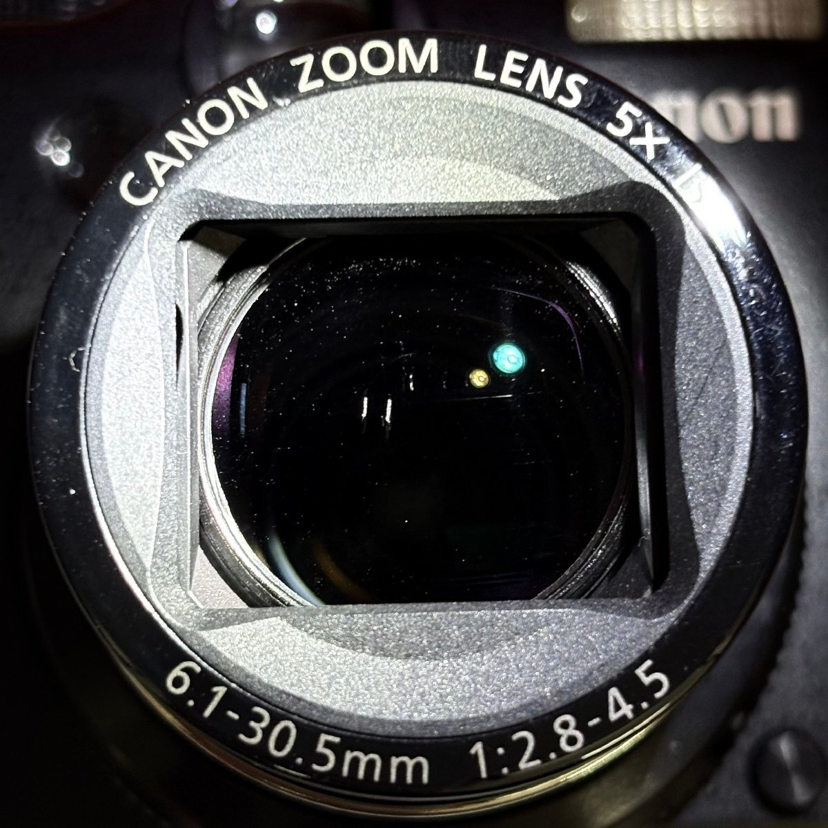 ■08 Canon PowerShot G11 PC1428 コンパクトデジタルカメラ 付屬品 元箱 動(dòng)作確認(rèn)済 現(xiàn)狀品 1円スタート キャノン