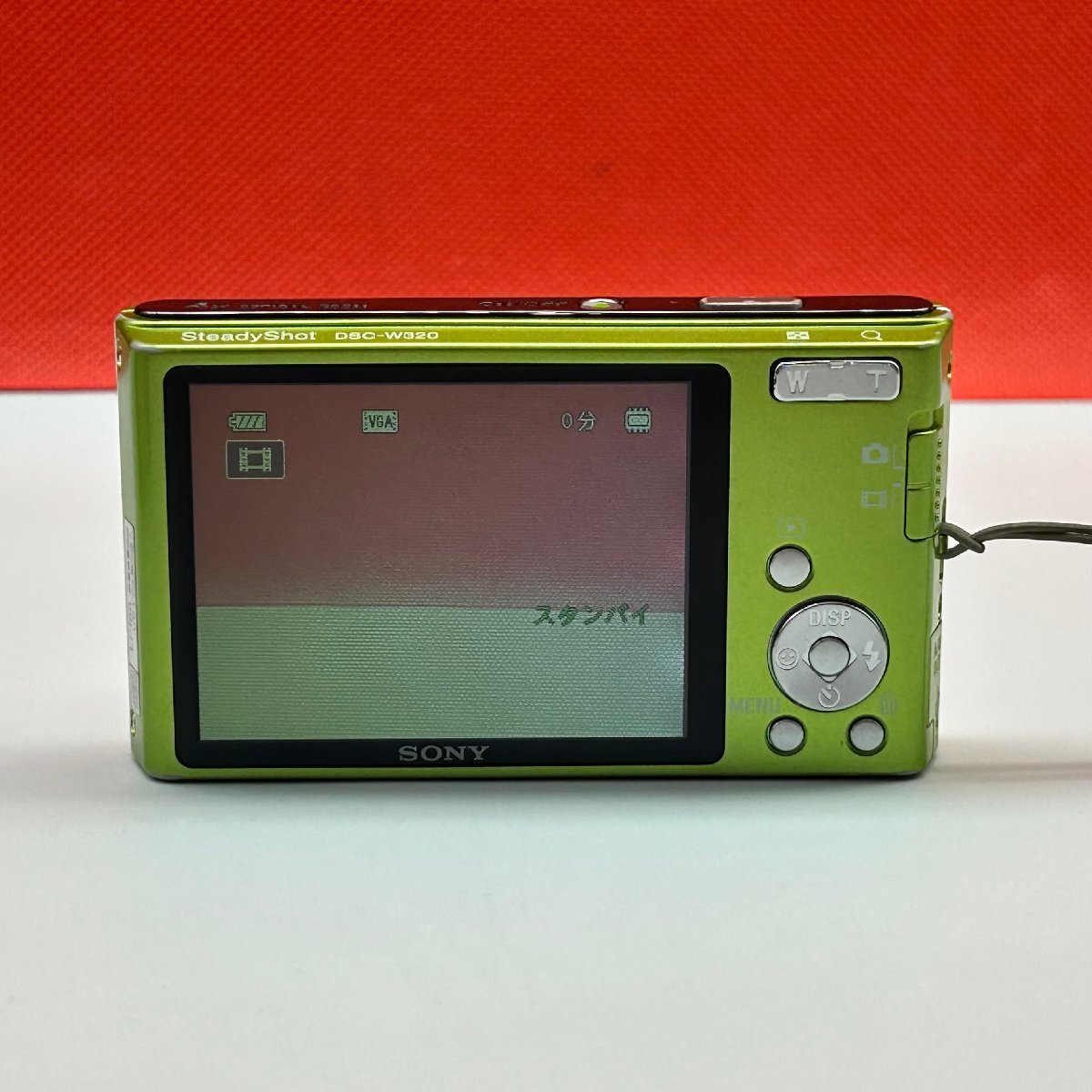 ◇31 SONY Cyber-shot DSC-W320 付屬品 元箱 コンパクトデジタルカメラ 動作確認済 1円スタート ソニー