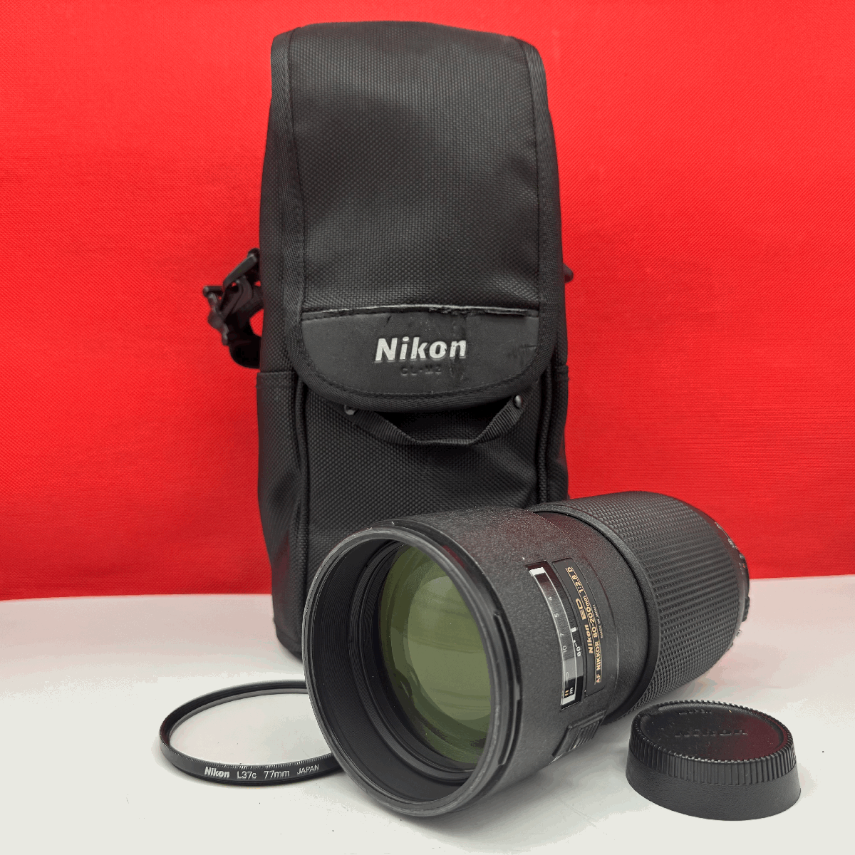 ▲08 Nikon ED AF NIKKOR 80-200mm F2.8 D カメラ レンズ オートフォーカス AF動(dòng)作確認(rèn)済 1円スタート ニコン