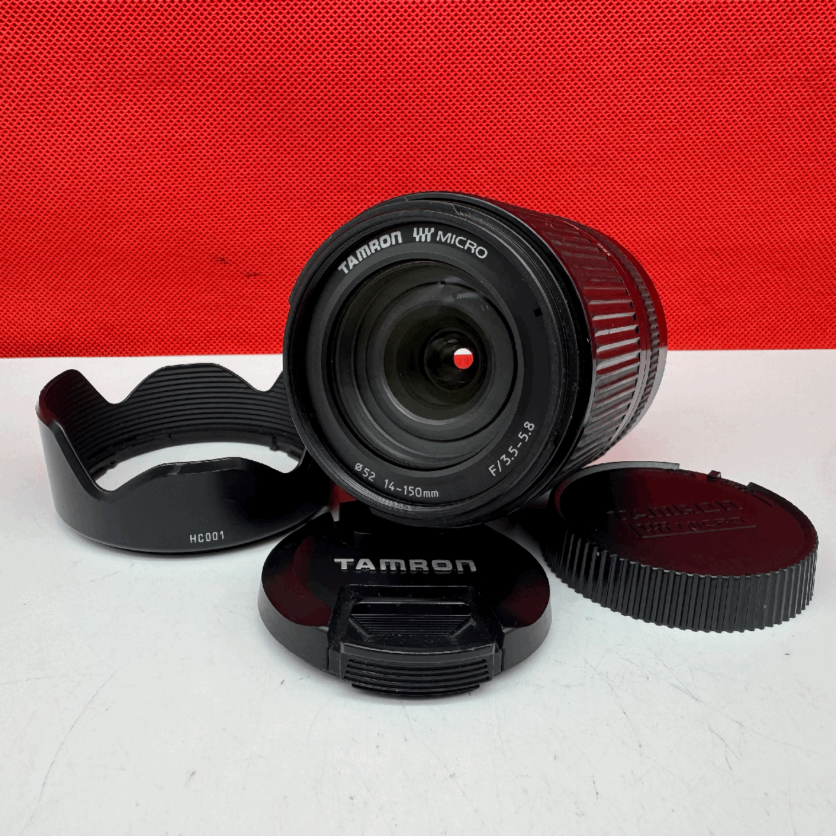 ▲09 TAMRON MICRO 14-150mm F3.5-5.8 Di III C001 カメラ レンズ マイクロフォーサーズ用 AF動作確認済 1円スタート タムロン
