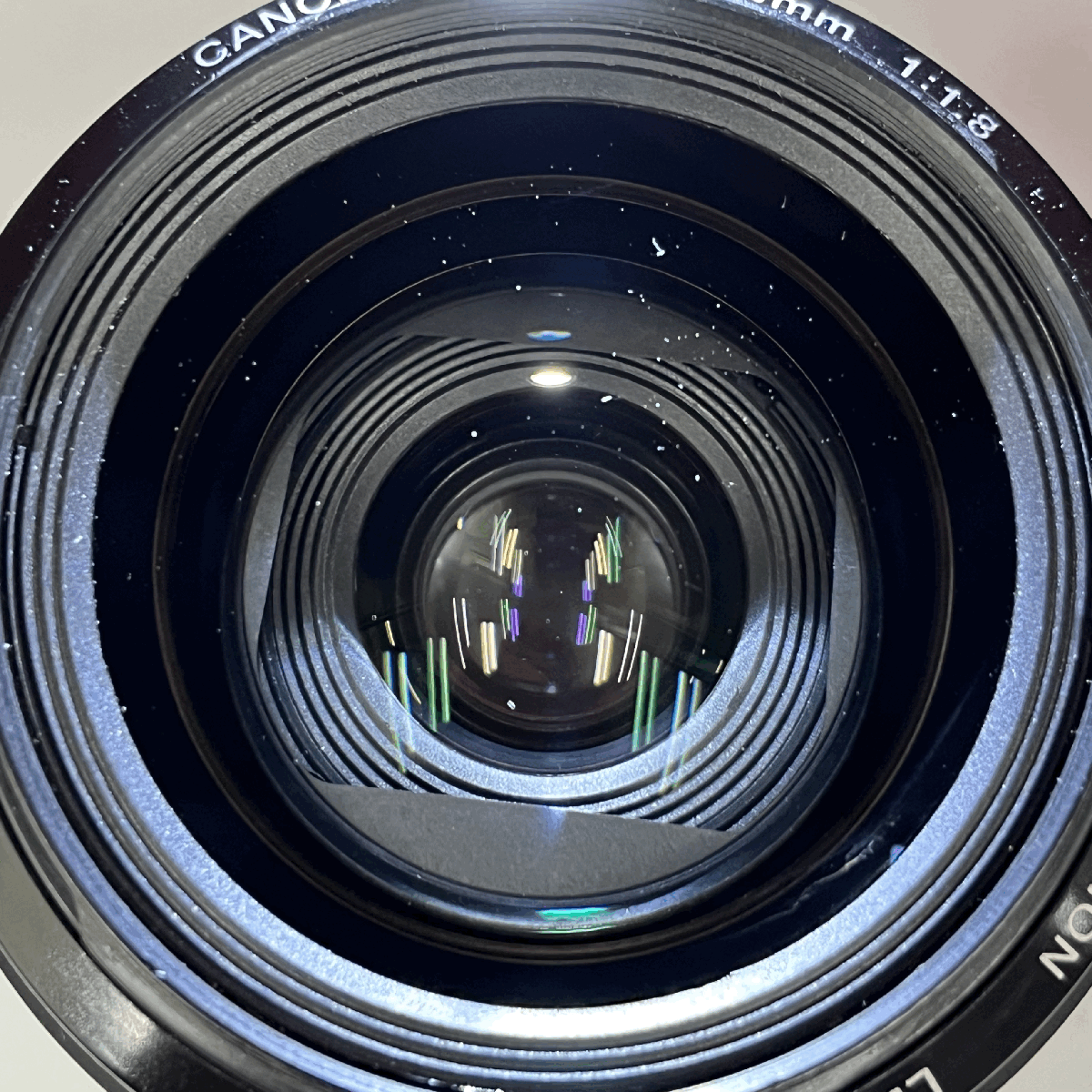 ☆03 CANON LENS EF 28mm F1.8 ULTRASONIC カメラ レンズ AF動(dòng)作確認(rèn)済 1円スタート キャノン