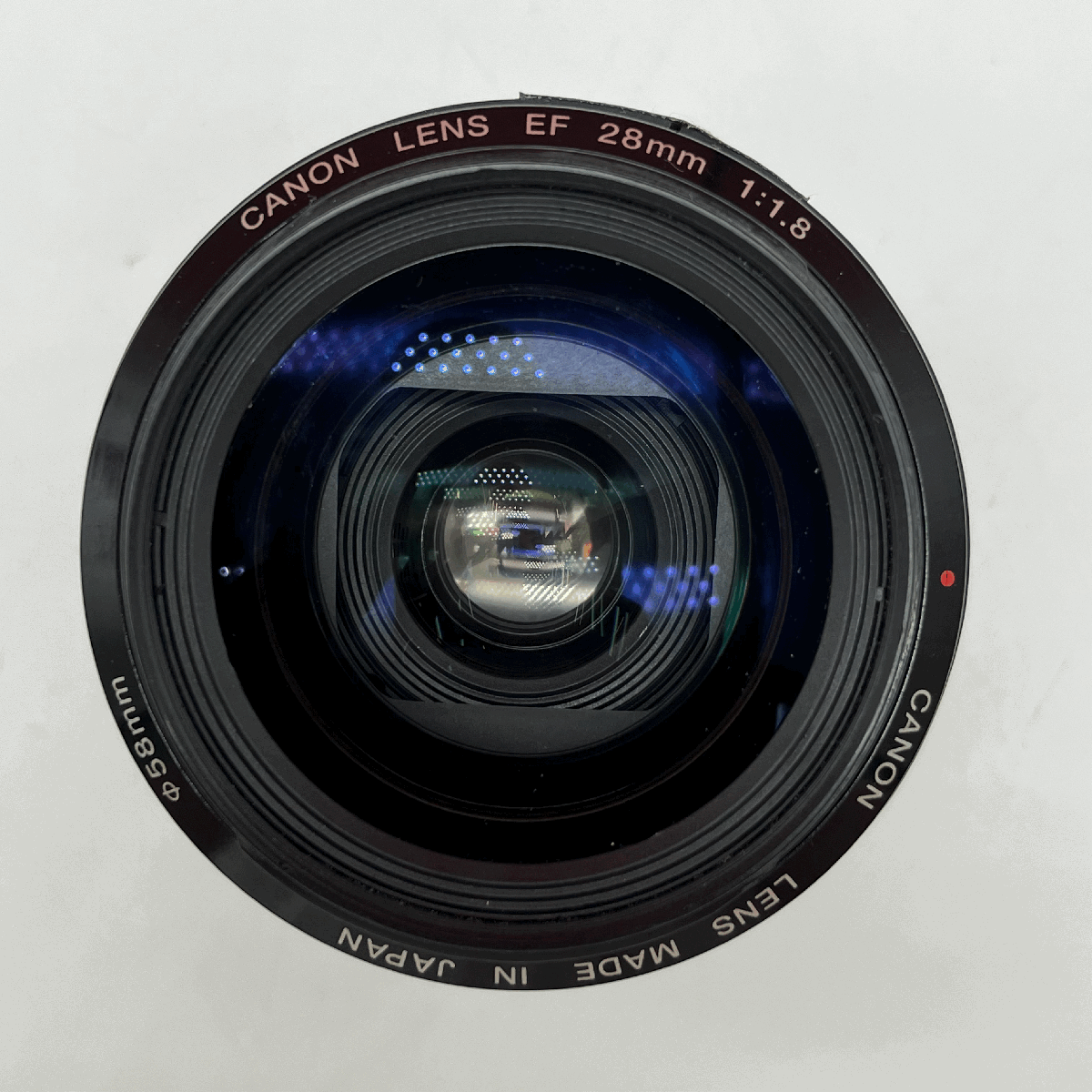 ☆03 CANON LENS EF 28mm F1.8 ULTRASONIC カメラ レンズ AF動(dòng)作確認(rèn)済 1円スタート キャノン