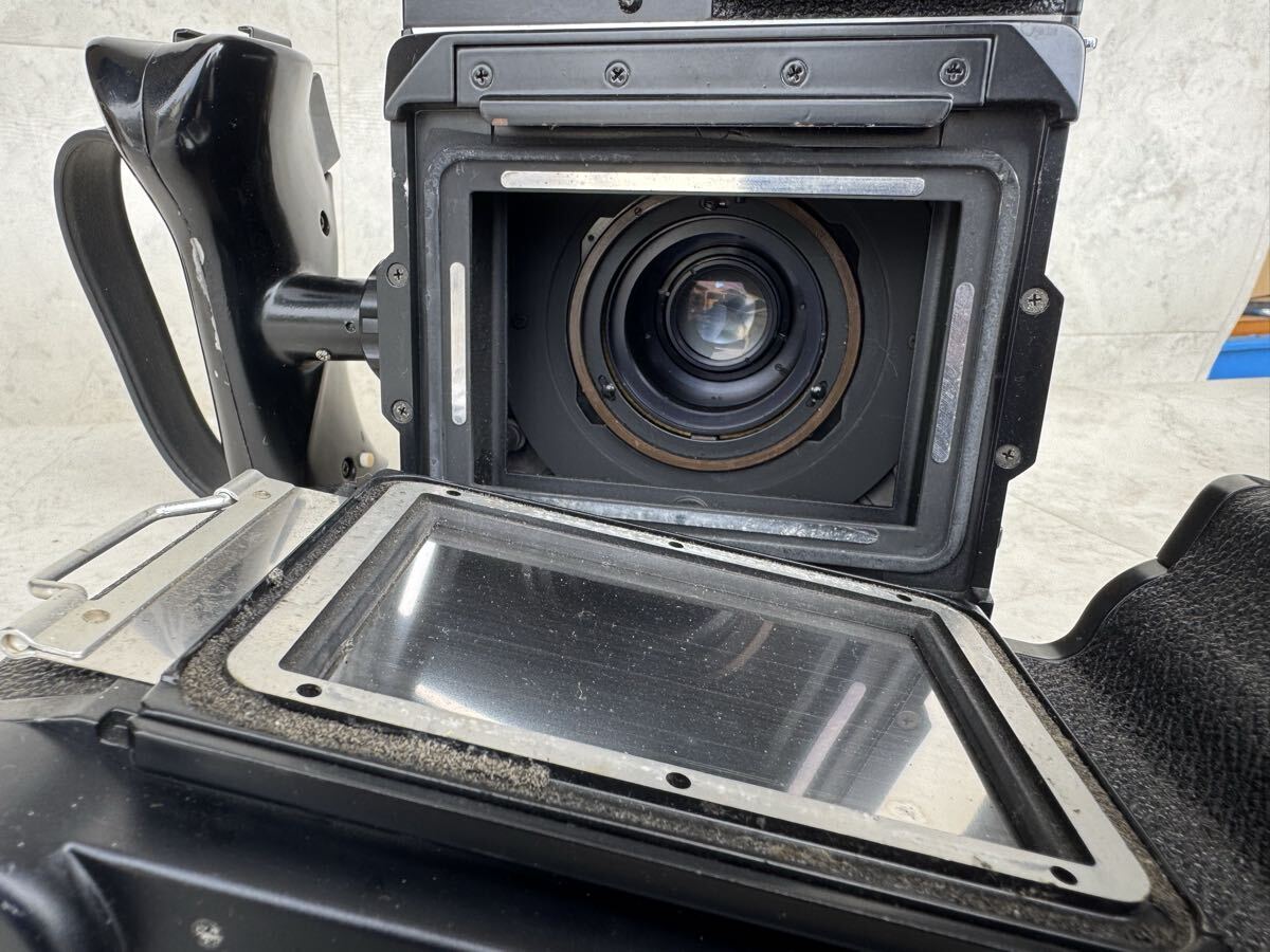 a1666★ Mamiya Universal マミヤ フィルムカメラ MAMIYA SEKOR 100mm 1:3.5 動(dòng)作未確認(rèn)