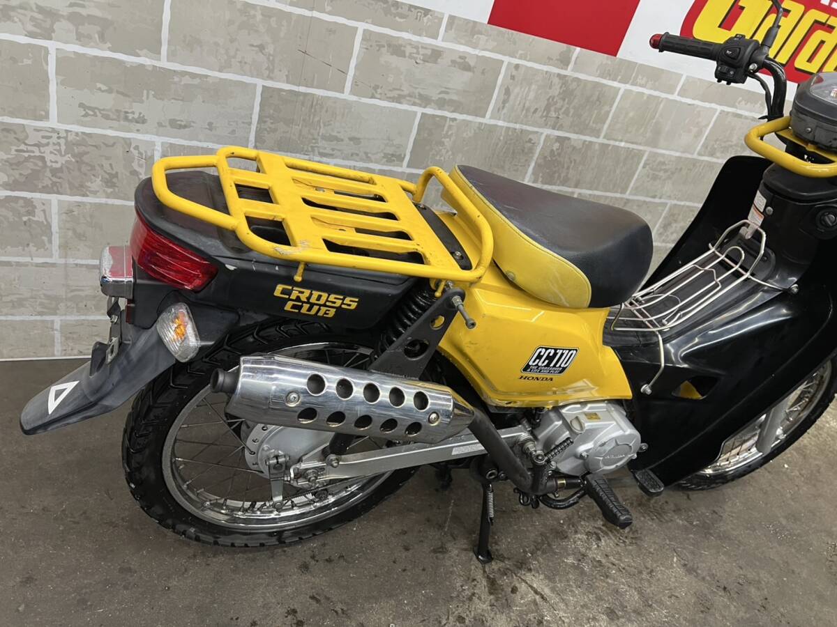 HONDA　ホンダ　CROSS CUB110　クロスカブ110　JA10　販売証明書有り　場內(nèi)走行確認(rèn)済み　始動動畫有り　売り切り 未整備 現(xiàn)狀車 バンガレ