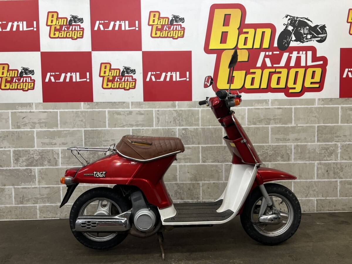 HONDA　ホンダ　TACT　タクト　AB07　販売証明書有り　エンジン始動(dòng)動(dòng)畫有り　売り切り　未整備　現(xiàn)狀車　バンガレ