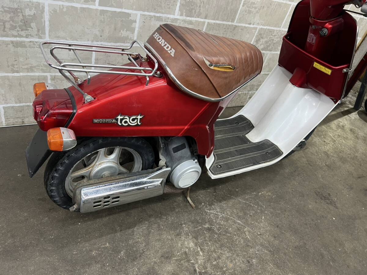 HONDA　ホンダ　TACT　タクト　AB07　販売証明書有り　エンジン始動(dòng)動(dòng)畫有り　売り切り　未整備　現(xiàn)狀車　バンガレ