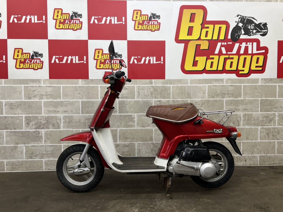 HONDA　ホンダ　TACT　タクト　AB07　販売証明書有り　エンジン始動(dòng)動(dòng)畫有り　売り切り　未整備　現(xiàn)狀車　バンガレ