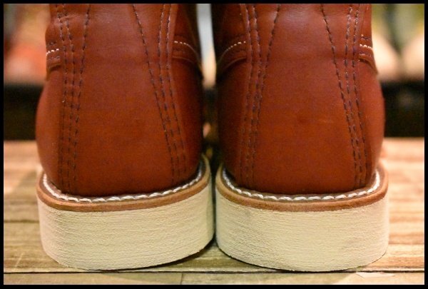 【9D 箱付 未使用 犬タグ復刻 18年】レッドウィング 8877 ロング アイリッシュセッター ブーツ 赤茶 オロラセット redwing HOPESMORE_画像7