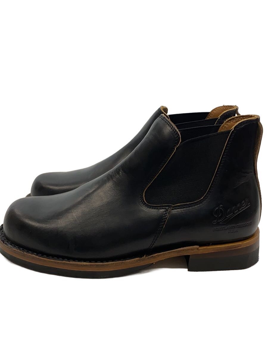 Danner◆WEST THUMB/サイドゴアブーツ/US9.5/BLK/レザー/D1811_画像1