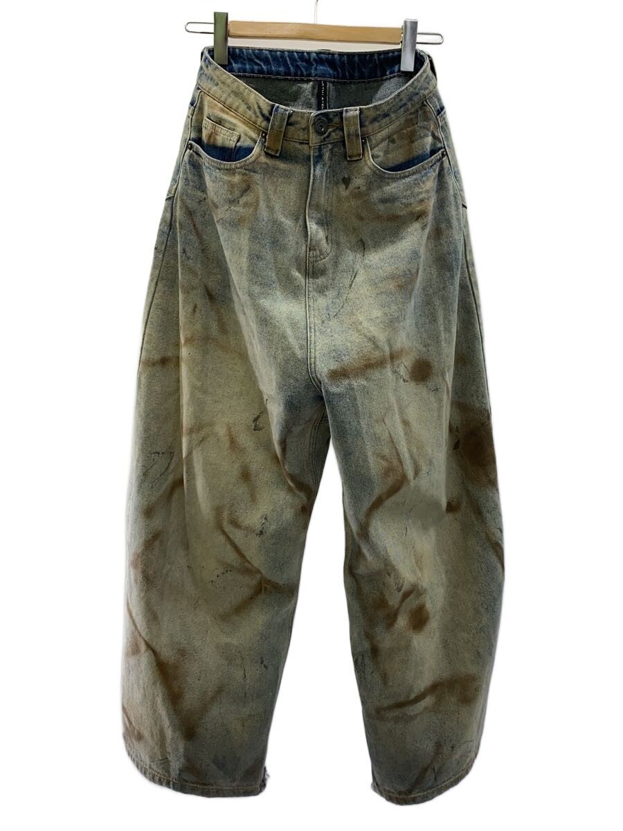 LATUI ATELIER/OFA JEANS/ダーティーウォッシュデニムパンツ/ボトム/S/コットン/IDG//
