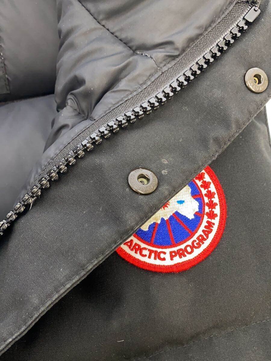 CANADA GOOSE◆ダウンベスト/XS/ポリエステル/BLK/4150M R_画像7