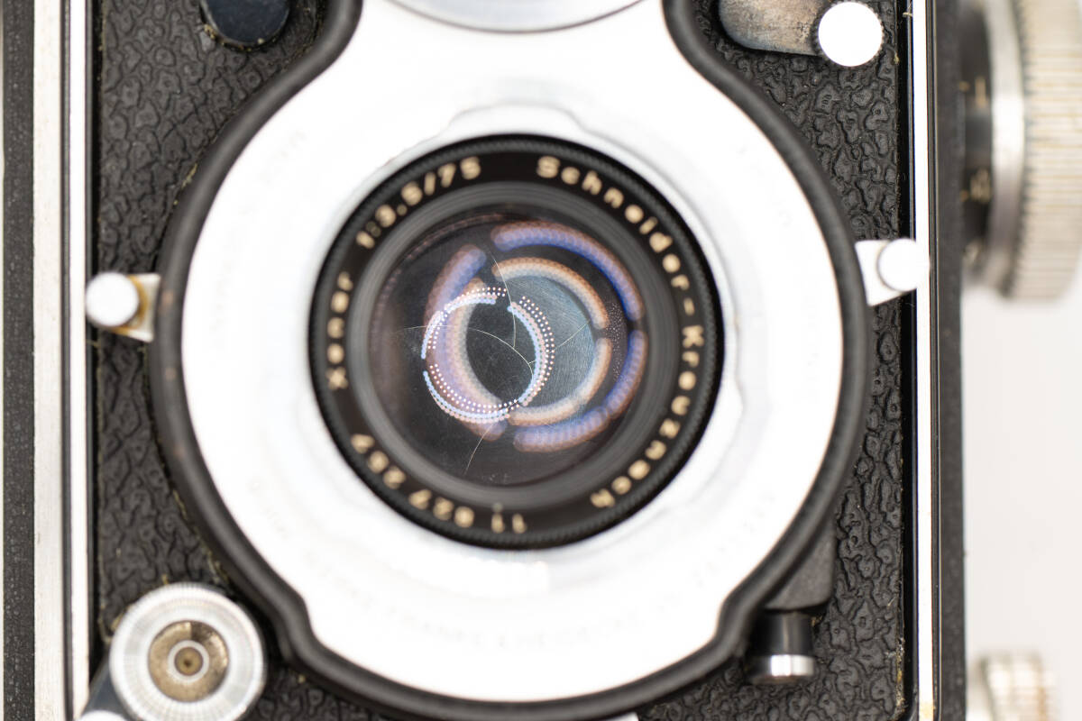 整備済 Rolleicord Vb 白顔 シャッター快調(diào) レンズ清掃済 16枚撮付屬