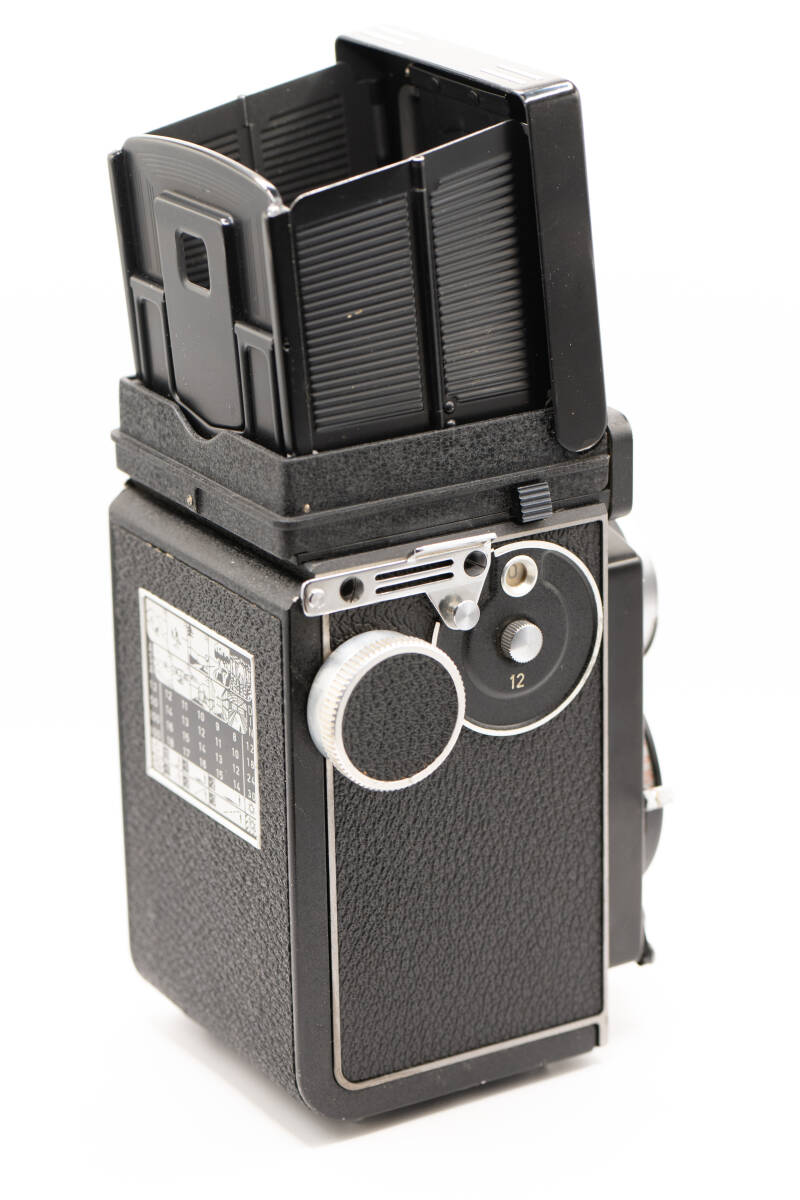 整備済 Rolleicord Vb 白顔 シャッター快調(diào) レンズ清掃済 16枚撮付屬
