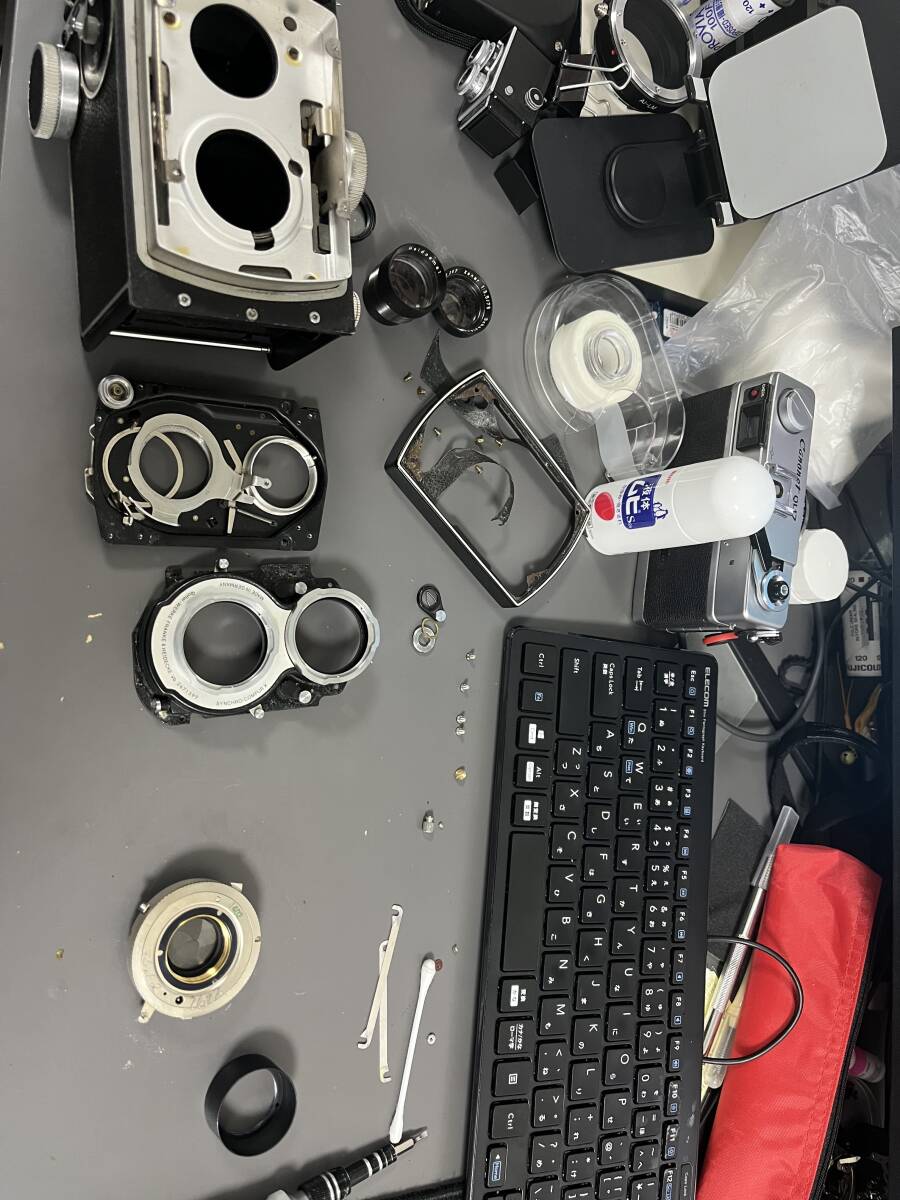 整備済 Rolleicord Vb 白顔 シャッター快調(diào) レンズ清掃済 16枚撮付屬