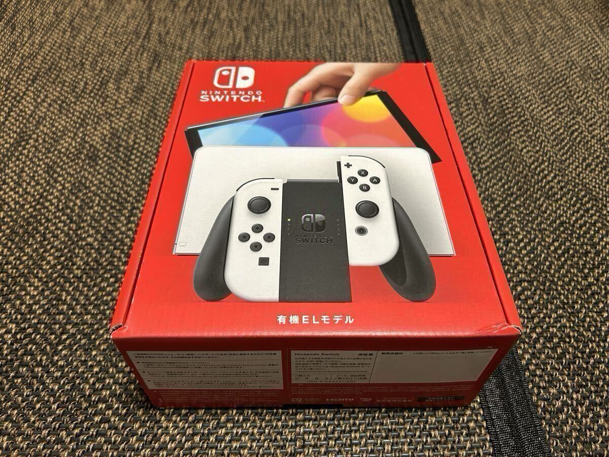 ★送料無料 Nintendo Switch 有機(jī)ELモデル ホワイト★