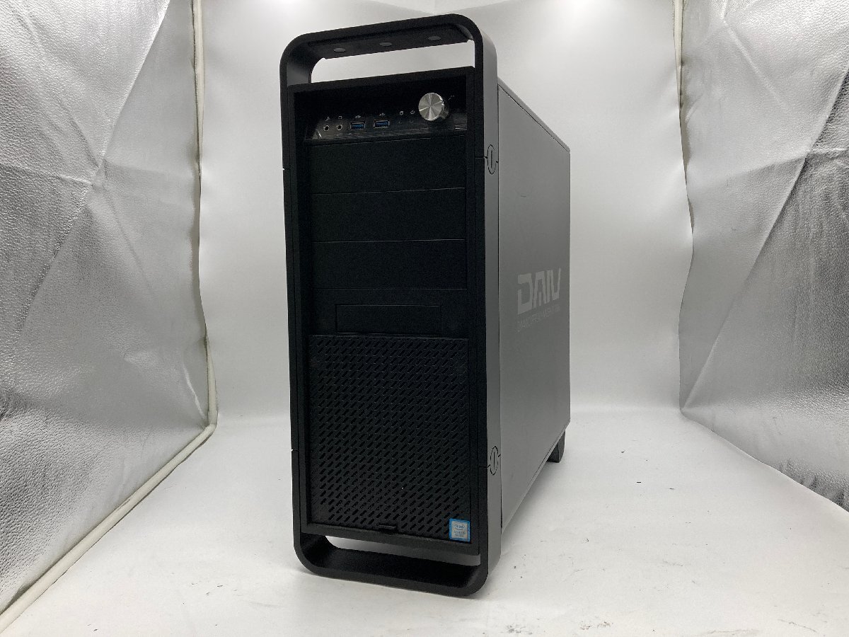 【ハード王】1円～/デスク/mouse DAIV-DGZ530M3-M2S2-tier/Corei9-9900K/8GB/ストレージ無/18256-J