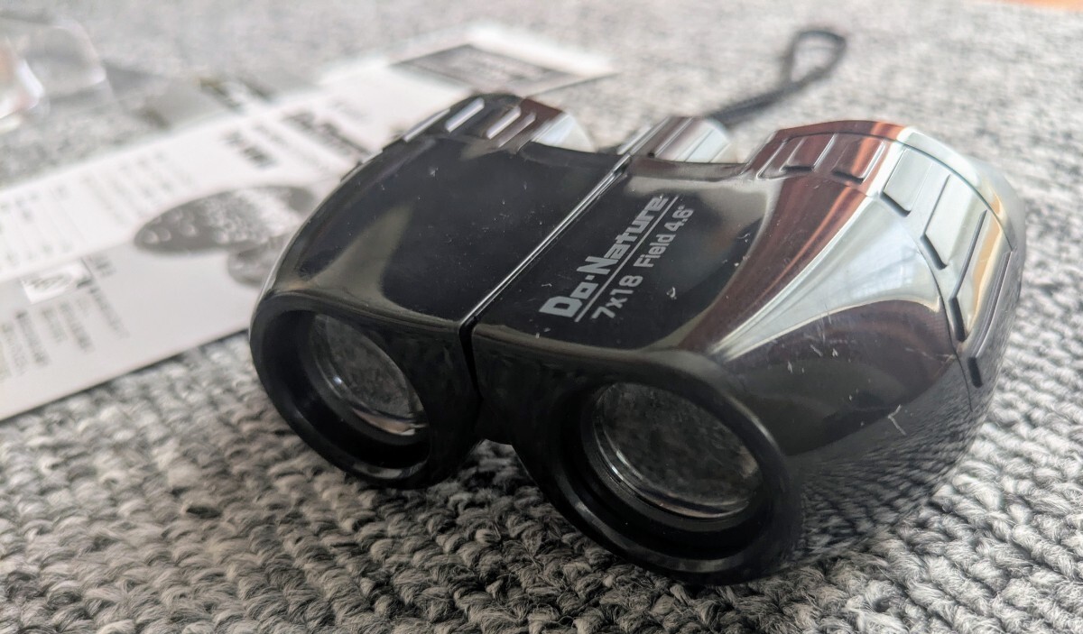 半額以下 即出荷 一度使用 Kenko 7倍 コンパクト雙眼鏡 ブラック 軽量 18mm オペラグラス ケンコー 美品