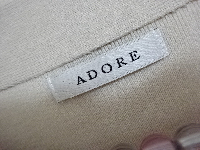 ☆アドーア/ADORE デザインスリーブ美形プルオーバートップス38☆