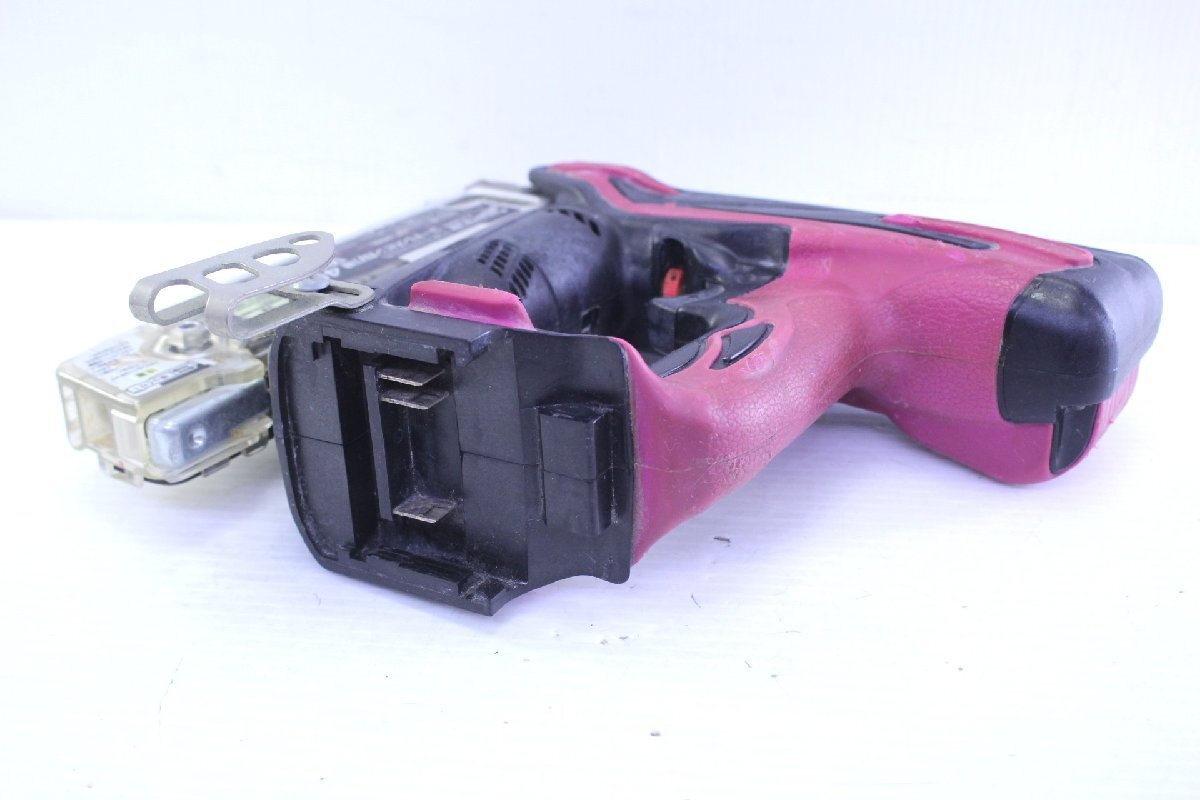 ●HITACHI/日立工機 NP14DSL コードレスピン釘打機 くぎ打ち機 14.4V 45mm 充電式 電動工具 本体のみ【11086433】_画像6