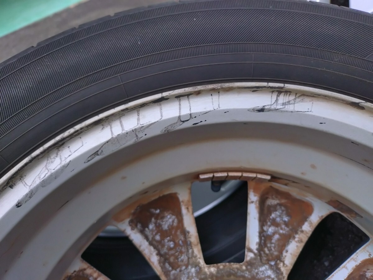 ☆155/65R14☆ワゴンRスティングレー純正アルミ夏タイヤセット☆＠49_画像6