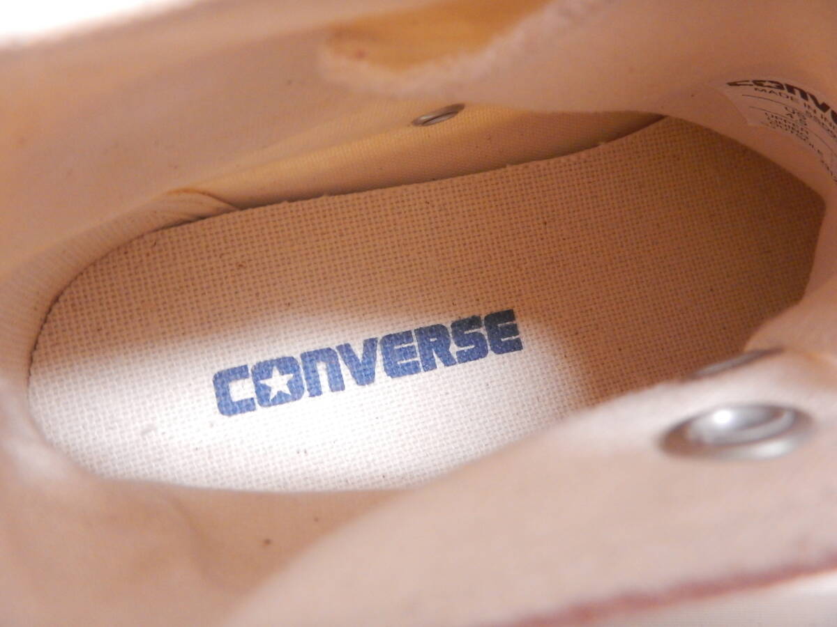 未使用■CONVERSE コンバース ALL STAR ベージュ スニーカー 23.5cm■0.15_画像7