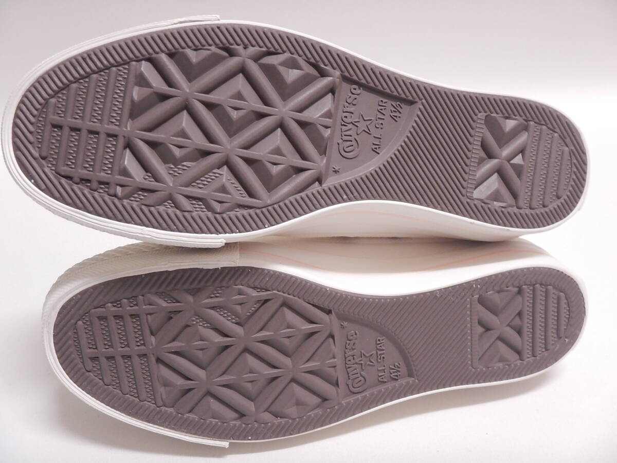 未使用■CONVERSE コンバース ALL STAR ベージュ スニーカー 23.5cm■0.15_画像9